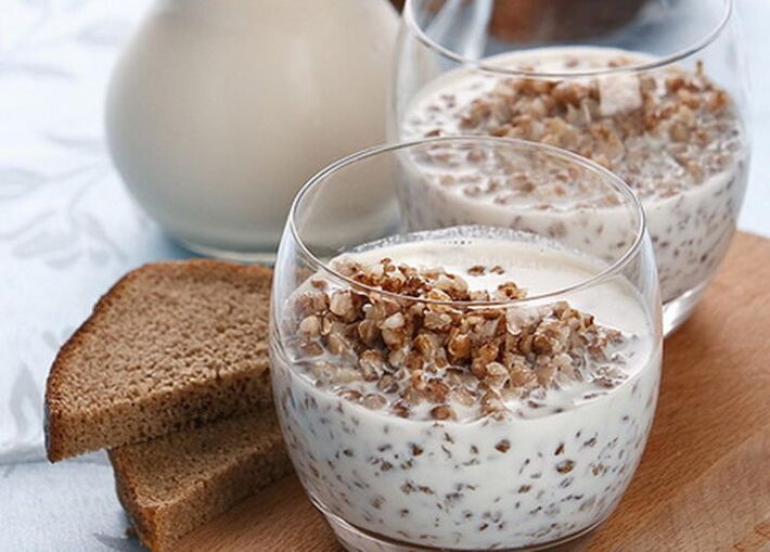 Buckwheat mam Kefir