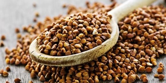 Buckwheat fir Gewiichtsverloscht